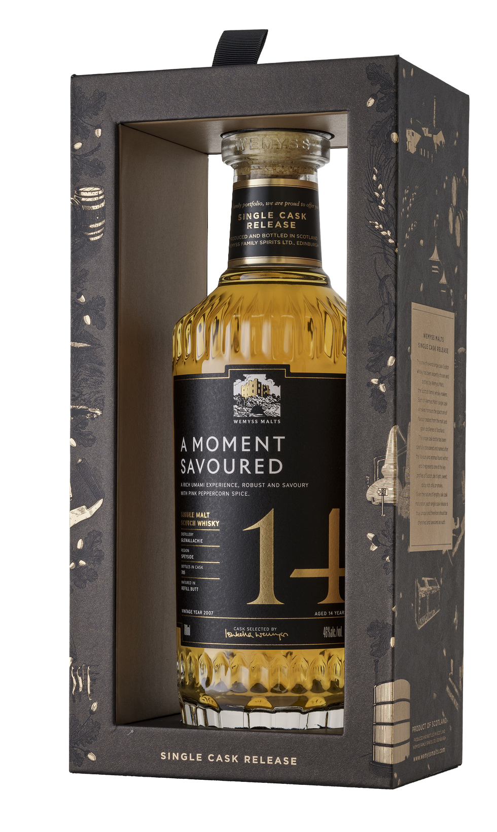 "A Moment Savoured" Glenallachie 14YO